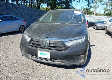 2024 Honda Odyssey Touring from USA, damaged, VIN 5FNRL6H80RB033266